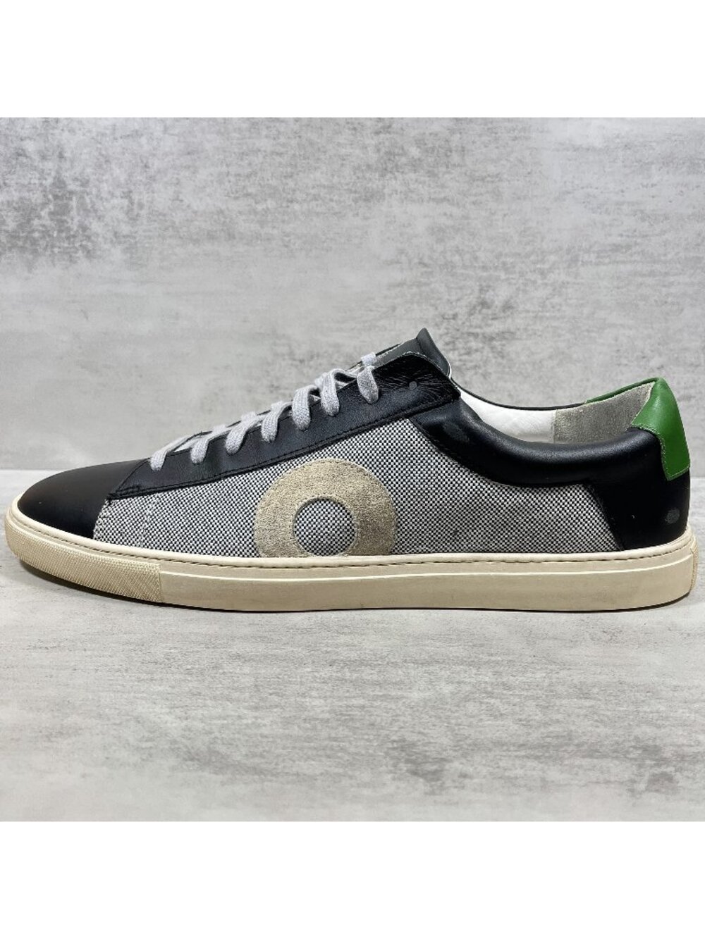 Oliver Cabell Low 1 Shamrock Distressed Sneakers - Men's Size EU 45 / US 11
